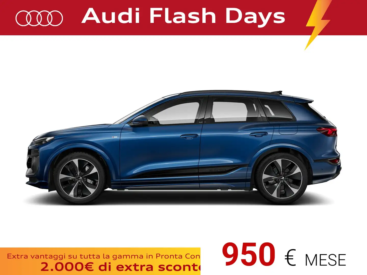Audi Q6 performance s line edition 326cv Niebieski - 2