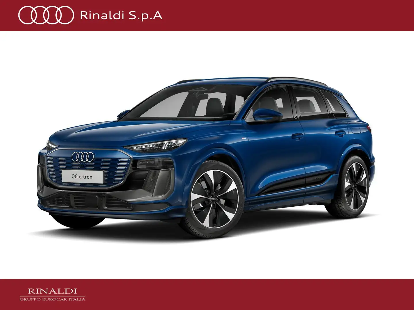Audi Q6 performance s line edition 326cv Blauw - 1
