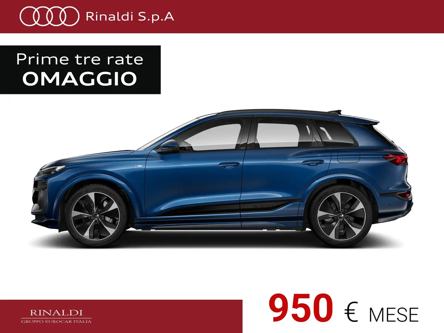 Audi Q6 performance s line edition 326cv Blu/Azzurro - 2
