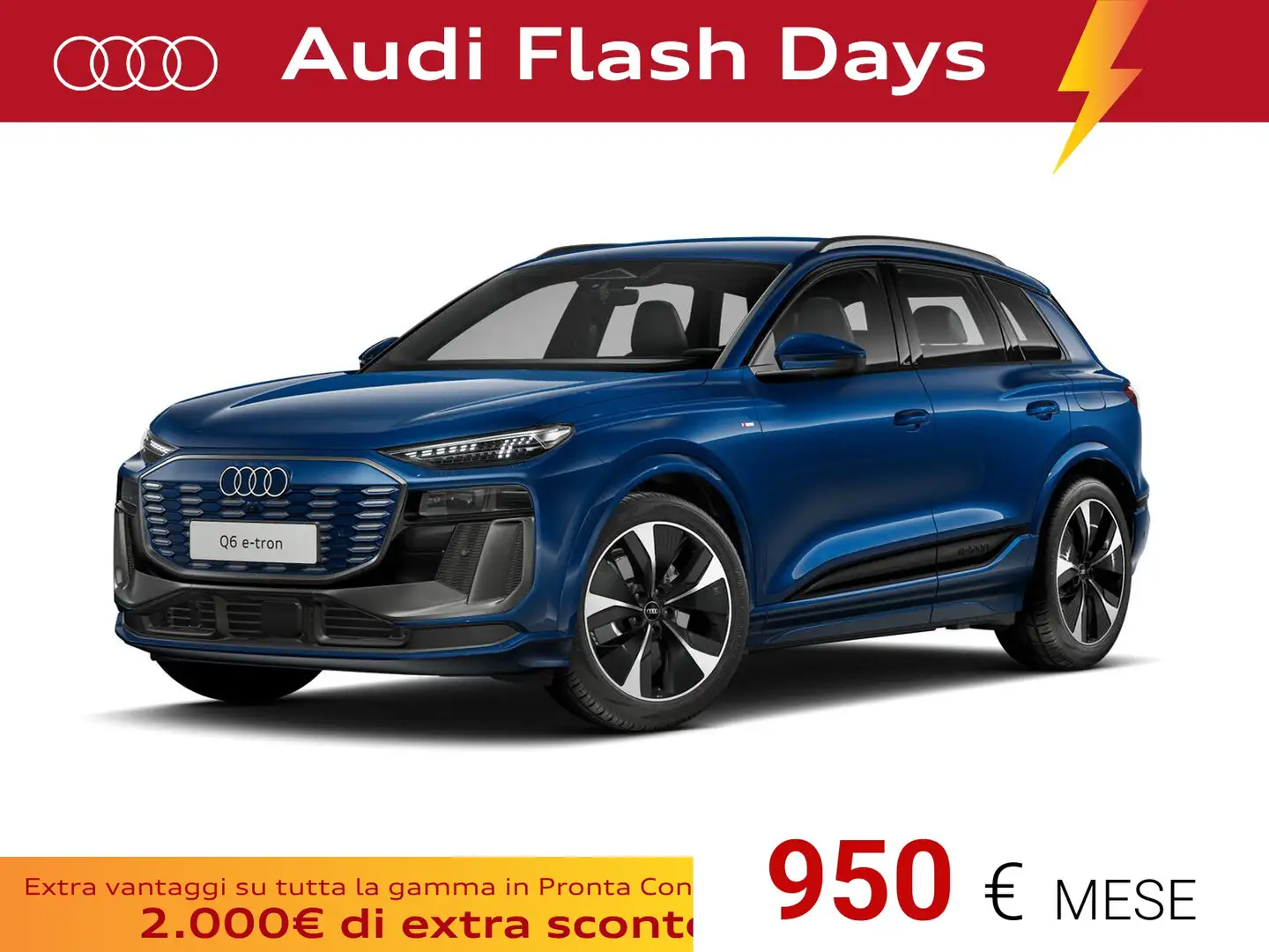 Audi Q6 performance s line edition 326cv Niebieski - 1