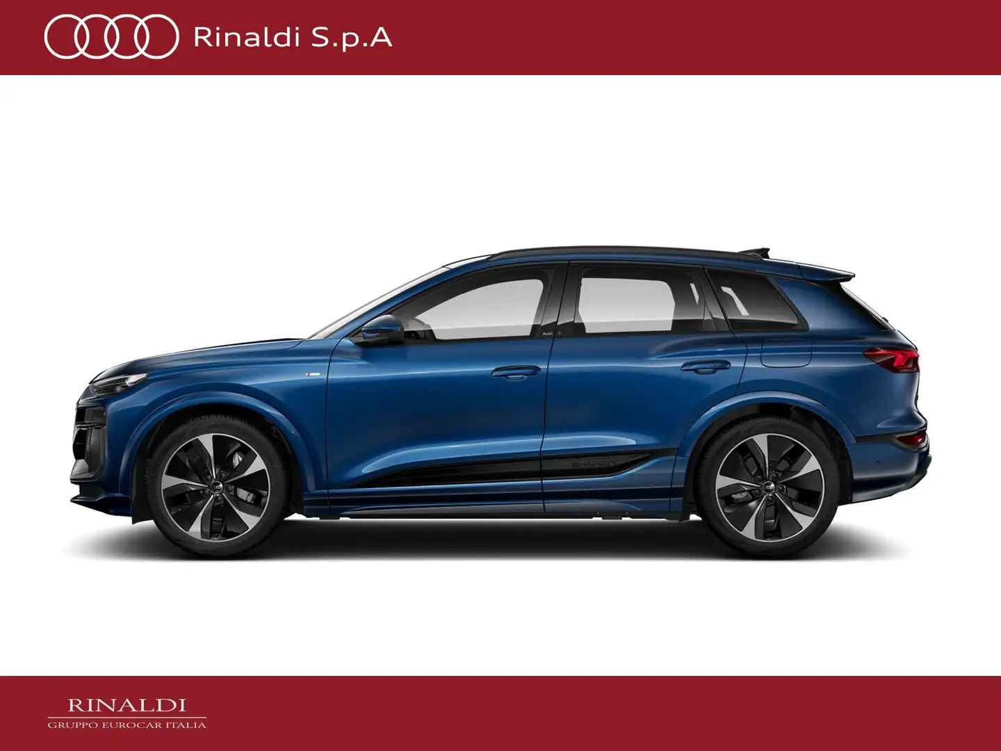 Audi Q6 performance s line edition 326cv Blauw - 2