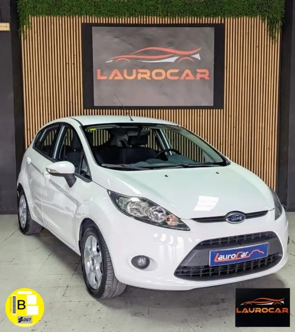 Ford Fiesta 1.4TDCi Titanium Blanc - 2