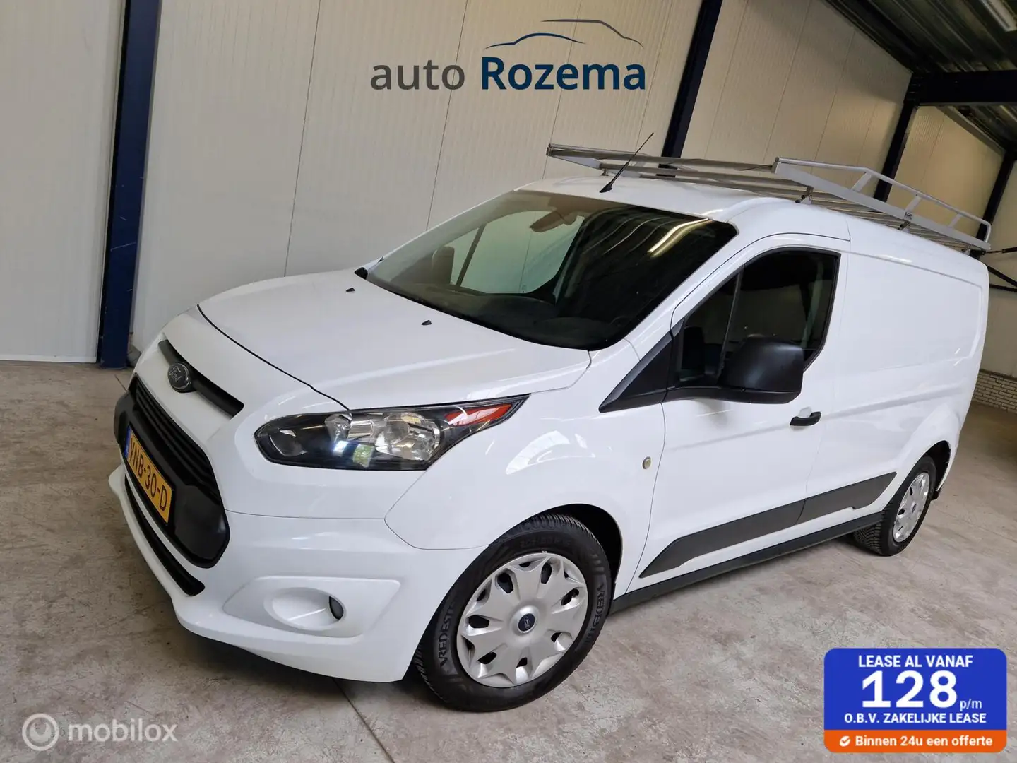Ford Transit Connect 1.5 TDCI L2 Trend HP 120 pk 6 Bak Uitz Mooi Blanc - 1
