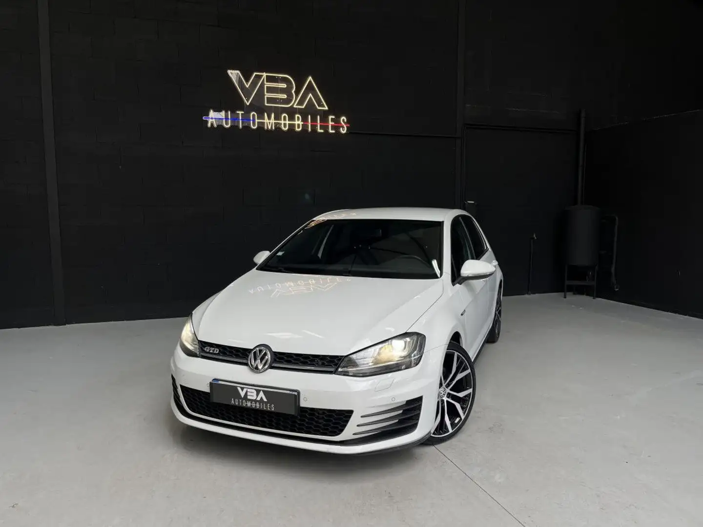 Volkswagen Golf (7) 2.0 TDI 184 DSG6 GTD BMT Weiß - 2