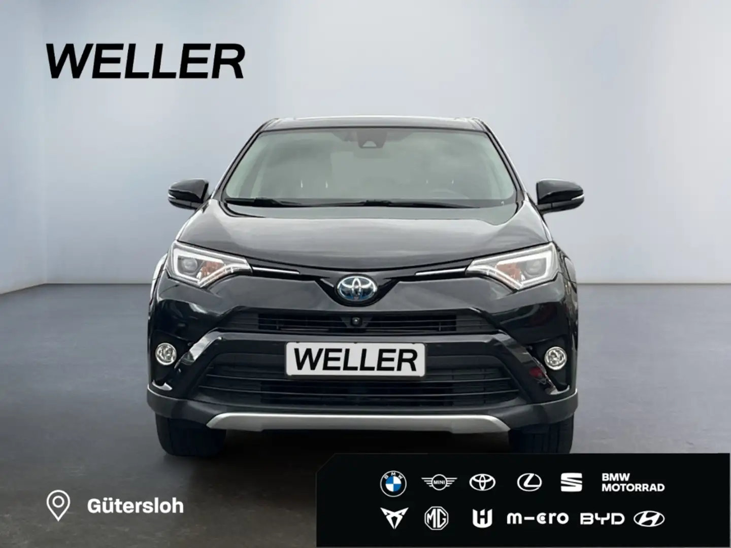 Toyota RAV 4 2.5 4x2 Hybrid Executive *Leder*GSD*el Sitz* Schwarz - 2