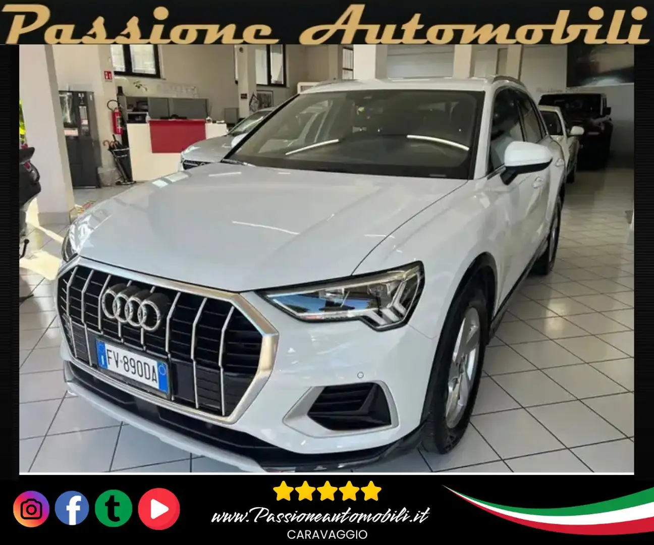 Audi Q3 Q3 II 2018 35 2.0 tdi Business Advanced s-tronic Blanco - 1
