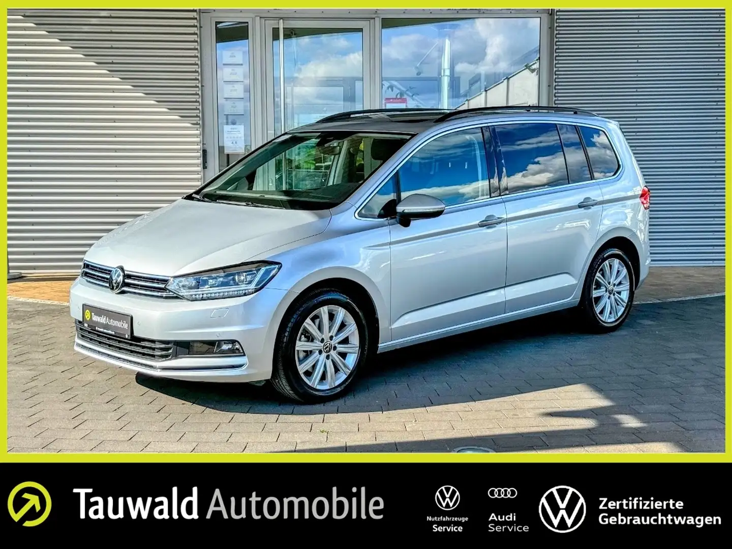 Volkswagen Touran 2.0 TDI DSG Highline PANO/AHK/IQ.LIGHT Argent - 1