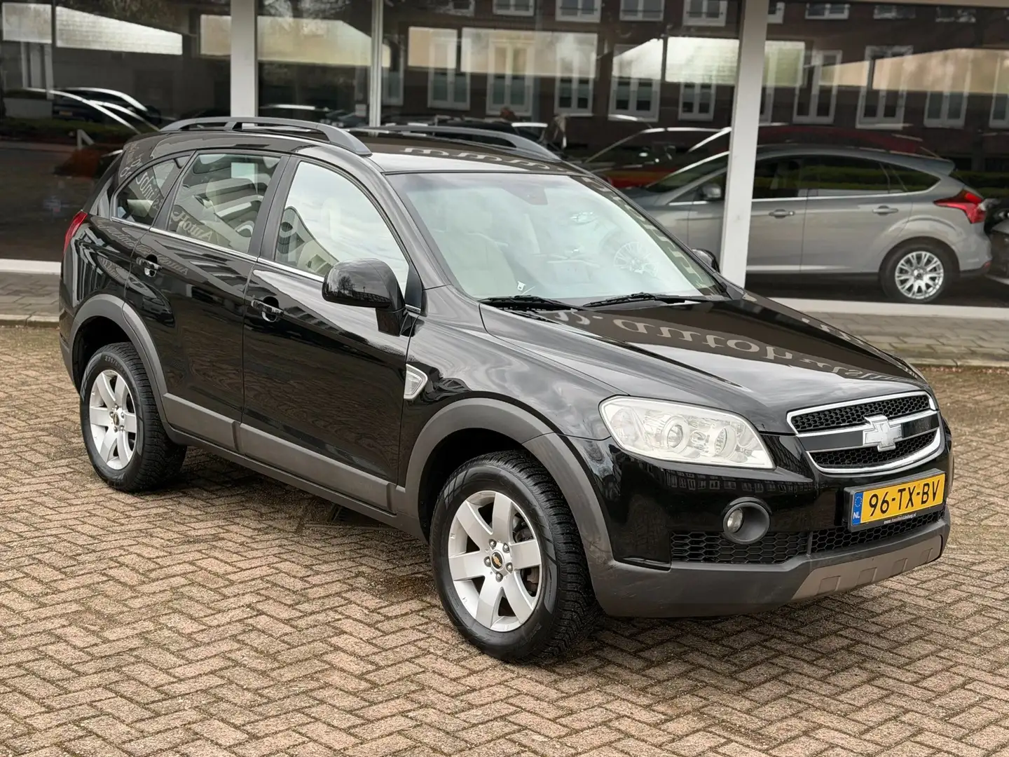 Chevrolet Captiva 2.4i Class|7 Zits|Zojuist Nw Distributieriem, Grot Negro - 2