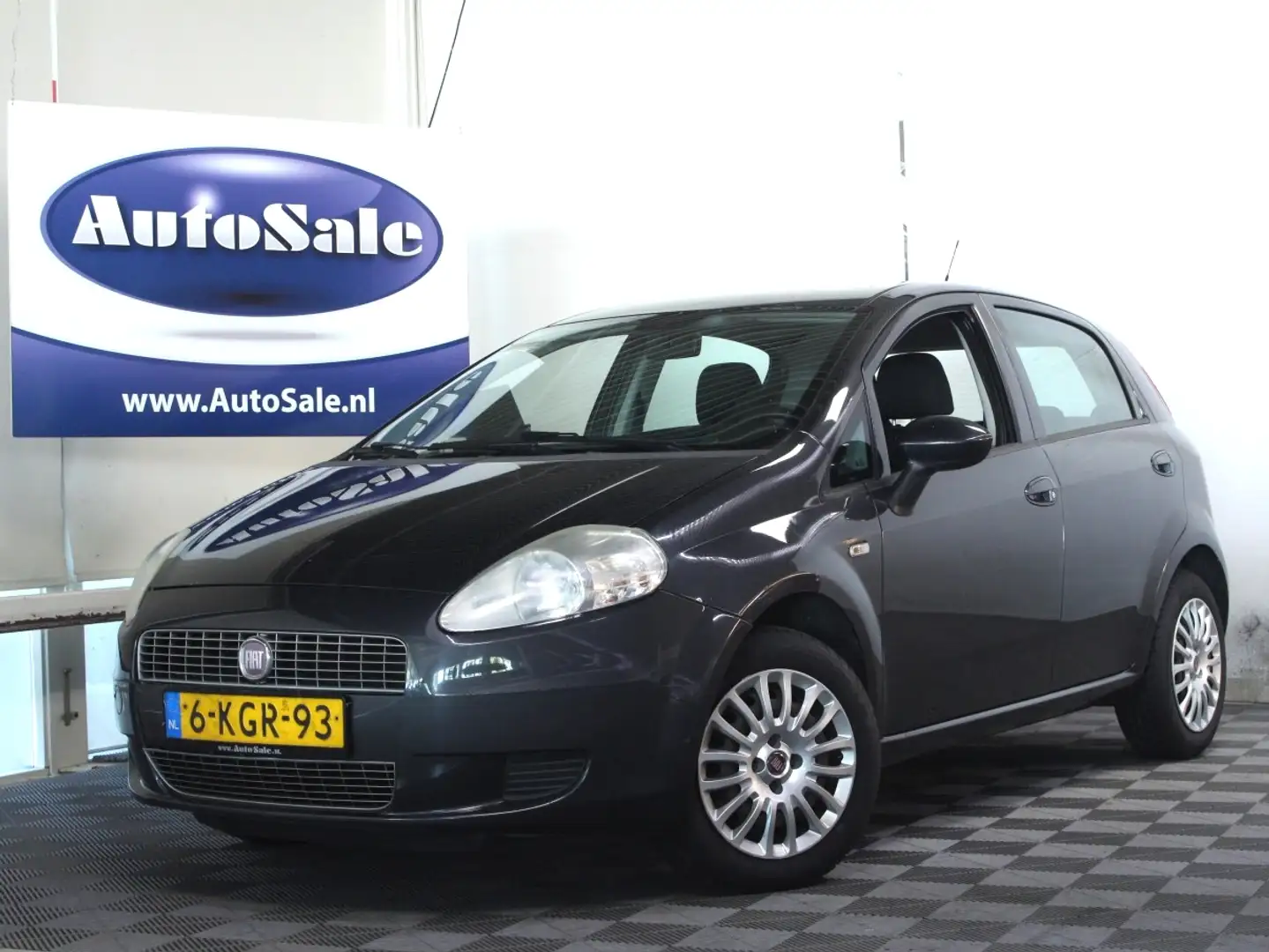 Fiat Punto Evo 1.2 Dynamic 2eEIGNR NAP AIRCO '10 Grijs - 1