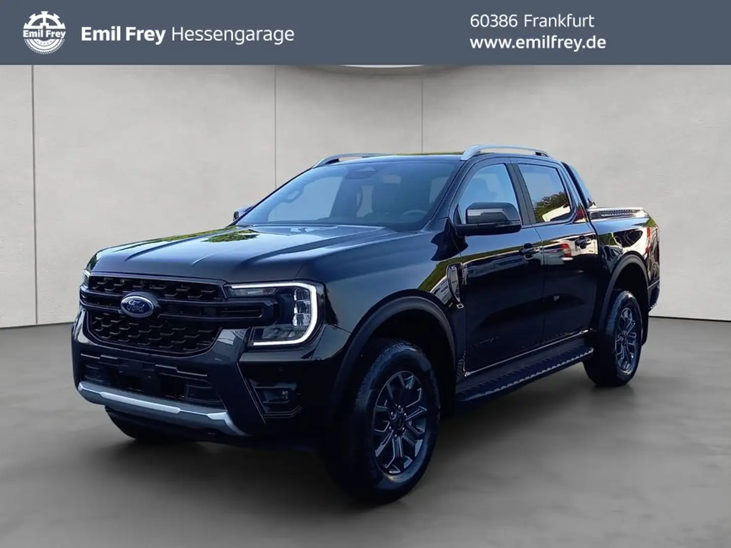 Ford Ranger 2,0 l EcoBlue Doppelkabine Autm. Wildtrak Schwarz - 1