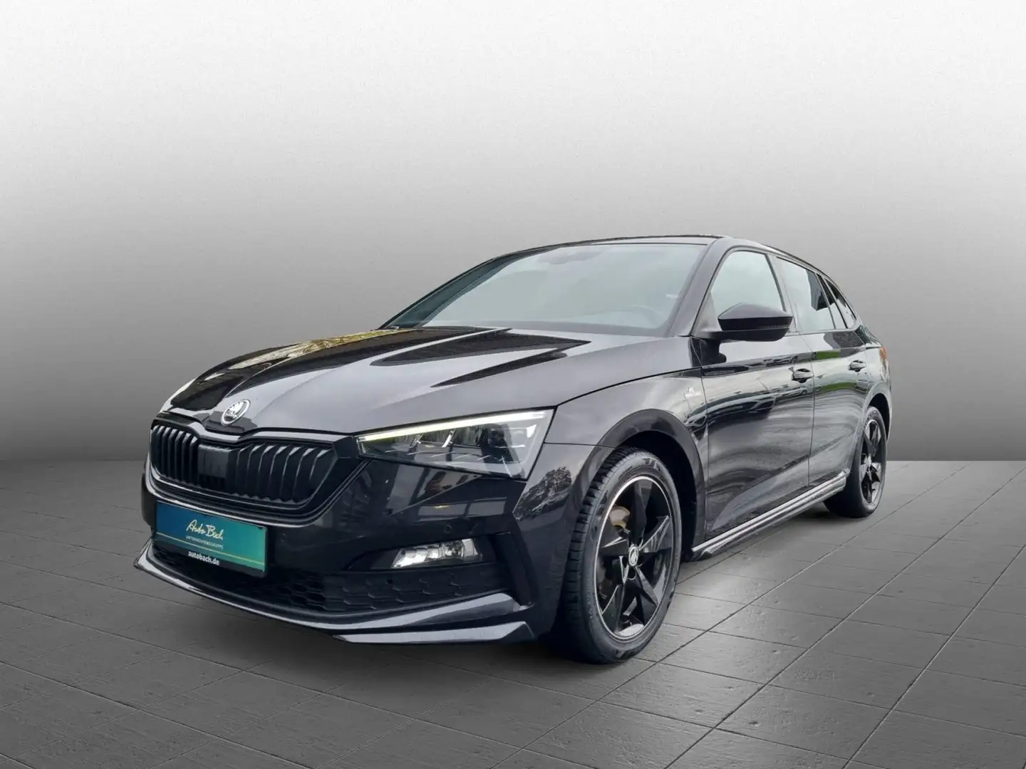 Skoda Scala Monte Carlo 1,5 TSI DSG ACC LED NAVI Zwart - 1