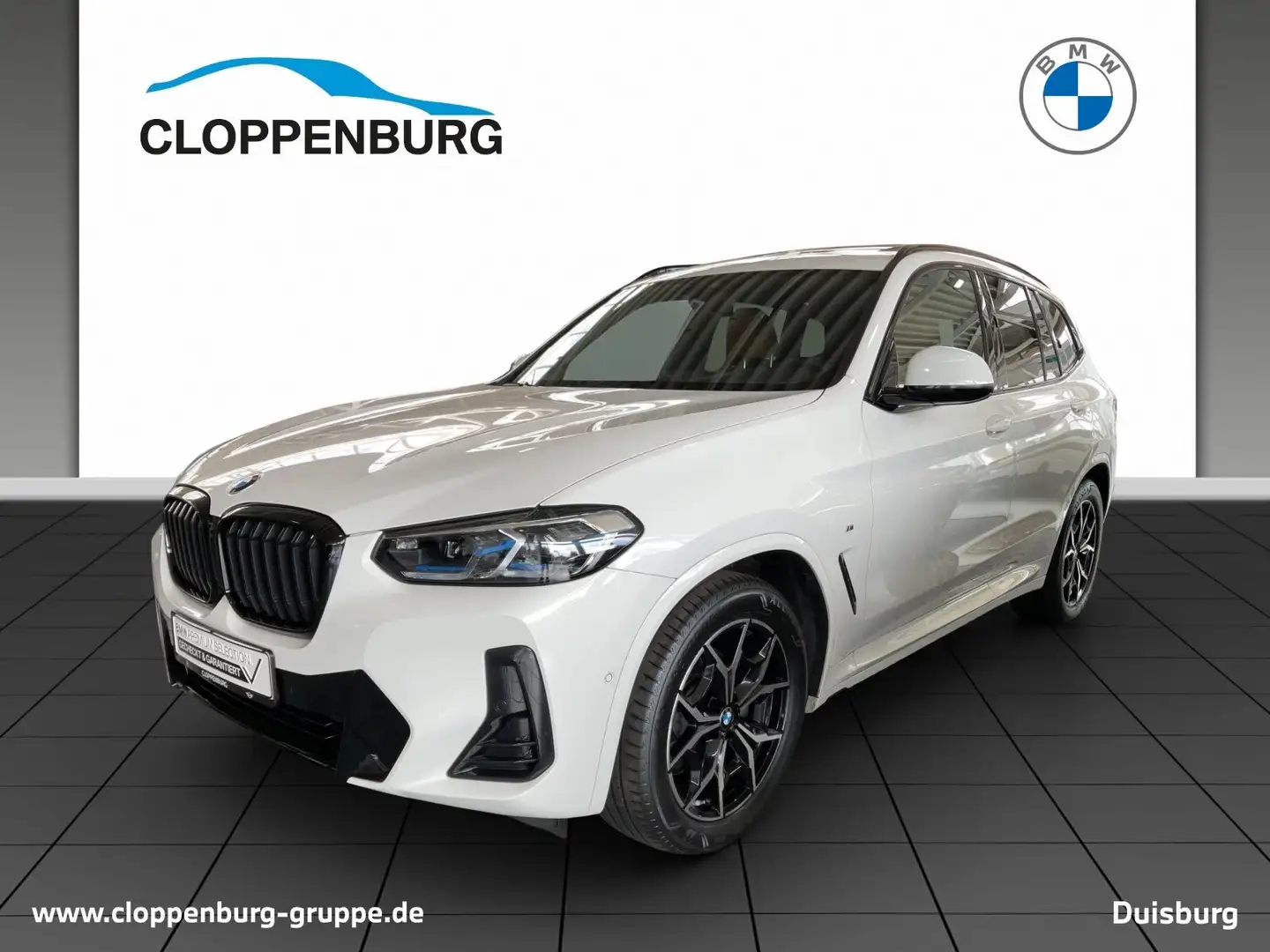 BMW X3 xDrive20i ZA M Sportpaket Navi+Pano+Laser+BT Blanc - 1