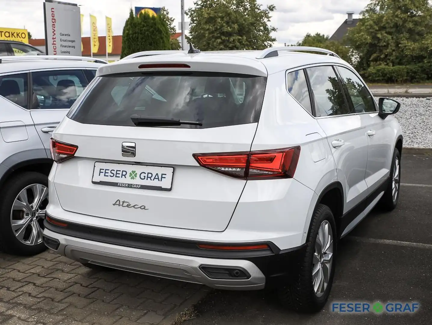 SEAT Ateca 1.5 TSI Xperience DSG AHK / ACC / LED / RearView / Weiß - 2