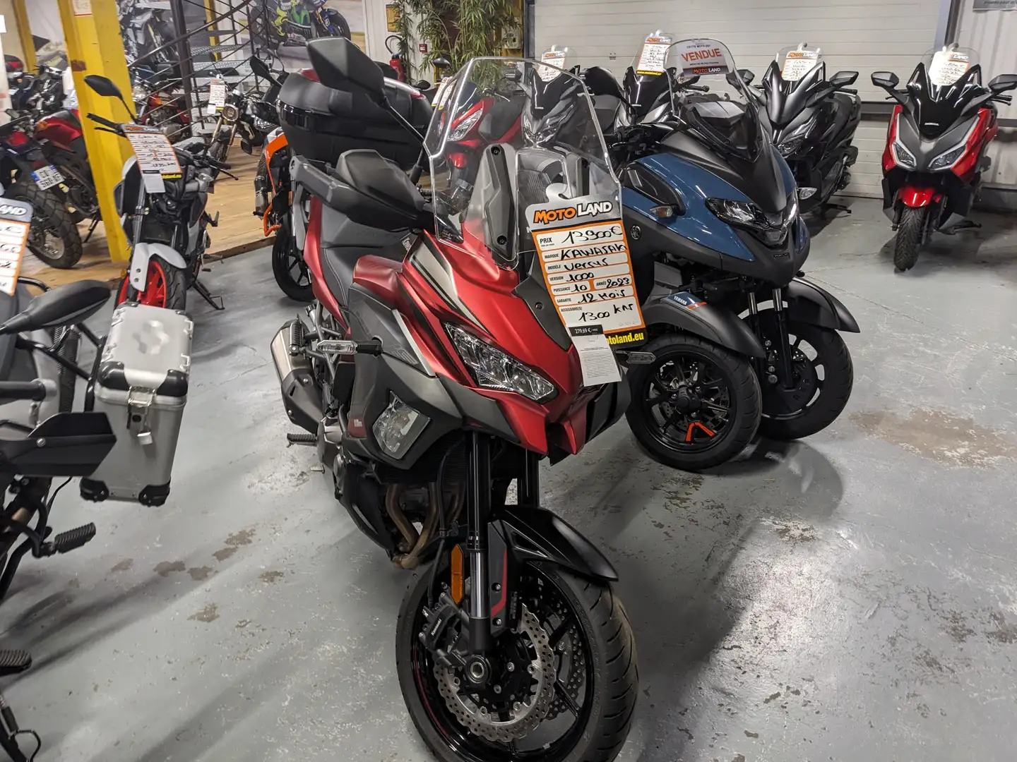 Kawasaki Versys 1000 Červená - 1