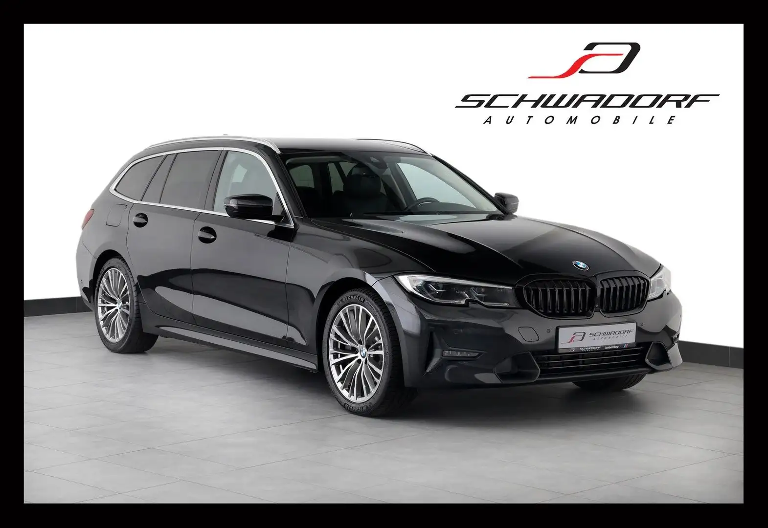 BMW 330 d Touring Sport Line LASER HUD RFK AHK 18" Schwarz - 1