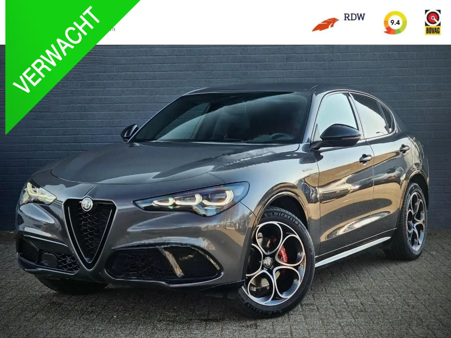 Alfa Romeo Stelvio 2.0 T GME AWD Veloce / HARMAN KAR. / ADAS 2 / Grijs - 1