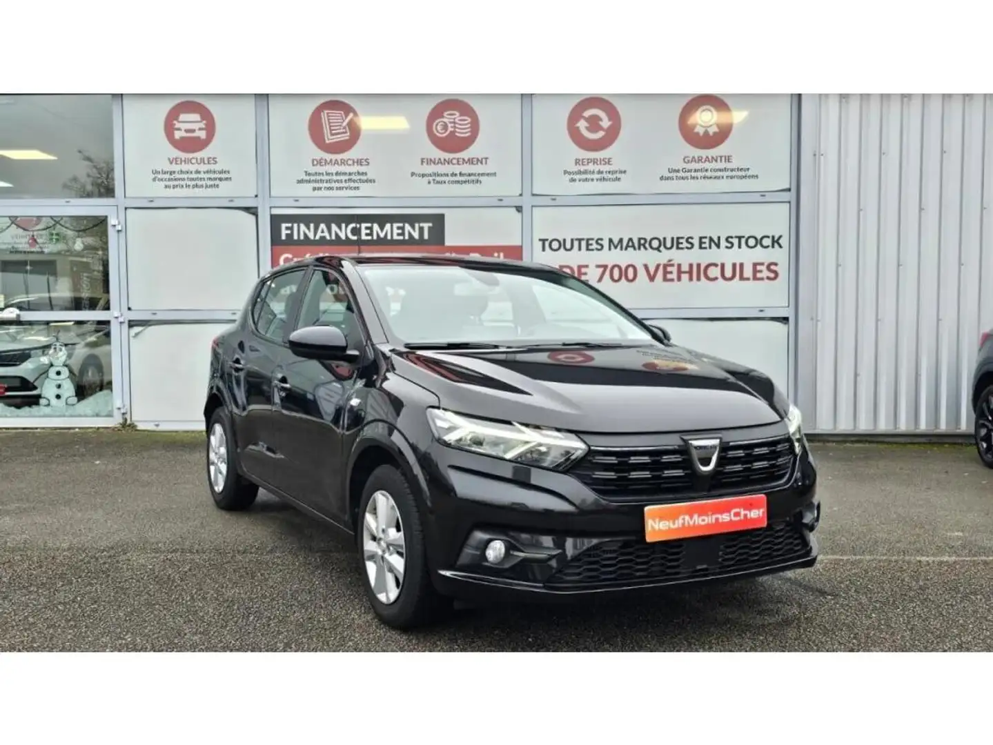 Dacia Sandero Confort 1.0 TCe 90cv CVT 1ERE MAIN Noir - 1