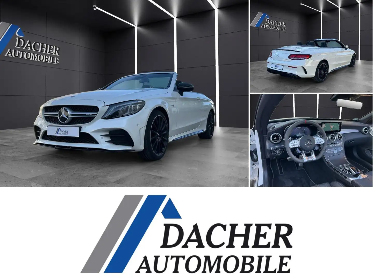 Mercedes-Benz C 43 AMG Cabrio 4Matic, Leder, Burmester Blanco - 1