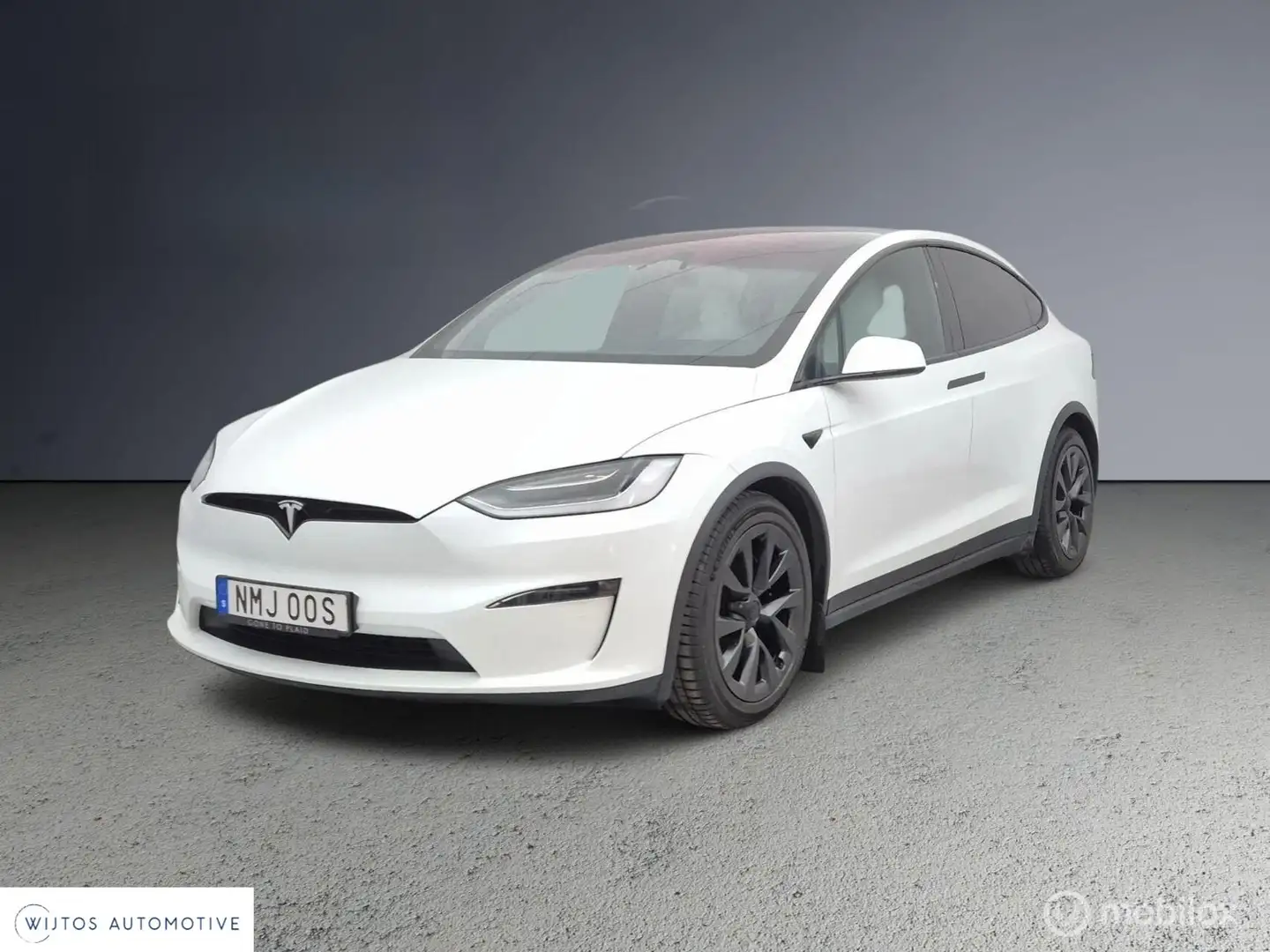 Tesla Model X Plaid AWD 6p. 100kWh, Autopilot, trekhaak Blanc - 1