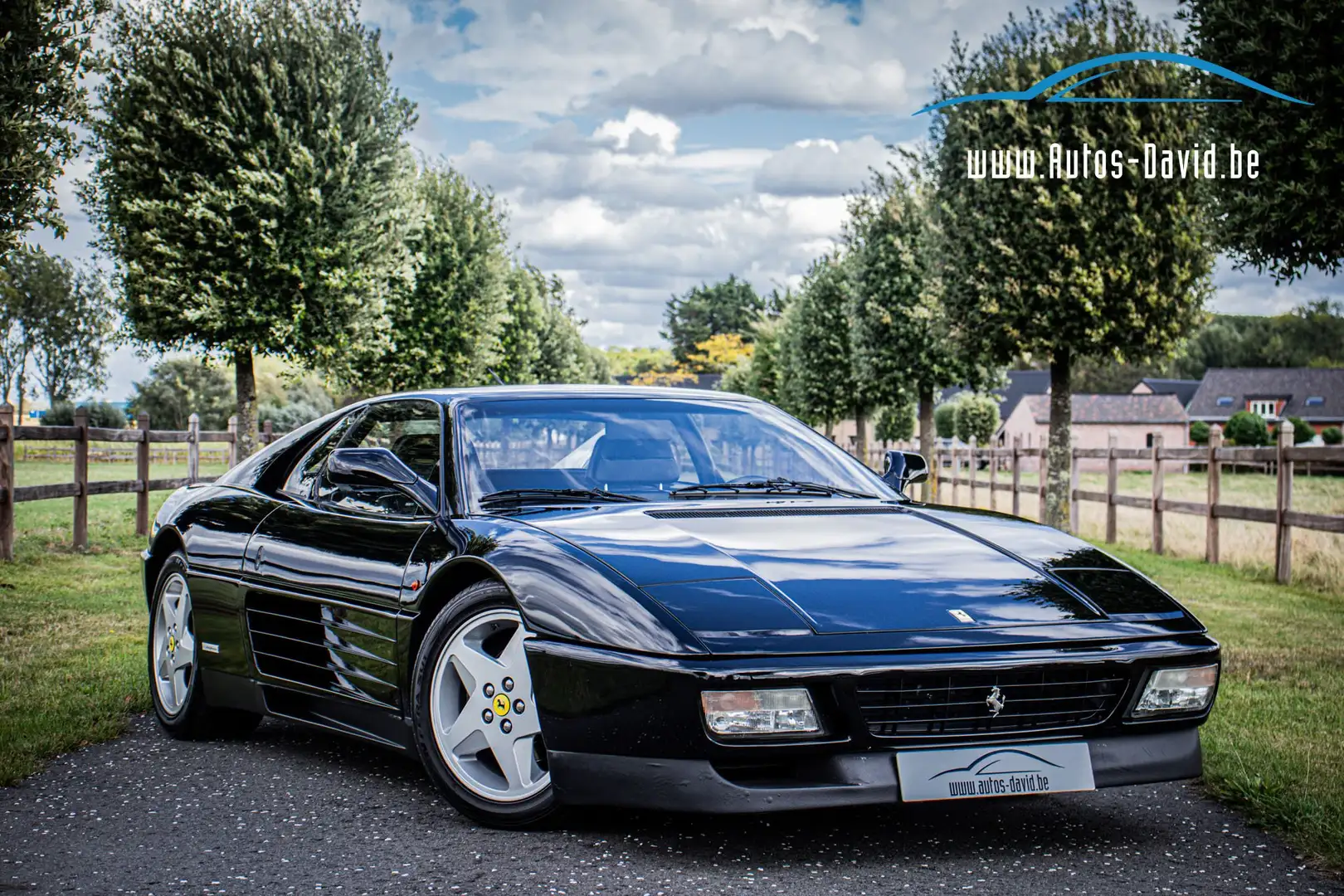 Ferrari 348 TB 3.4 V8 / OLDTIMER / HISTORIEK / VOLLEDER Zwart - 1