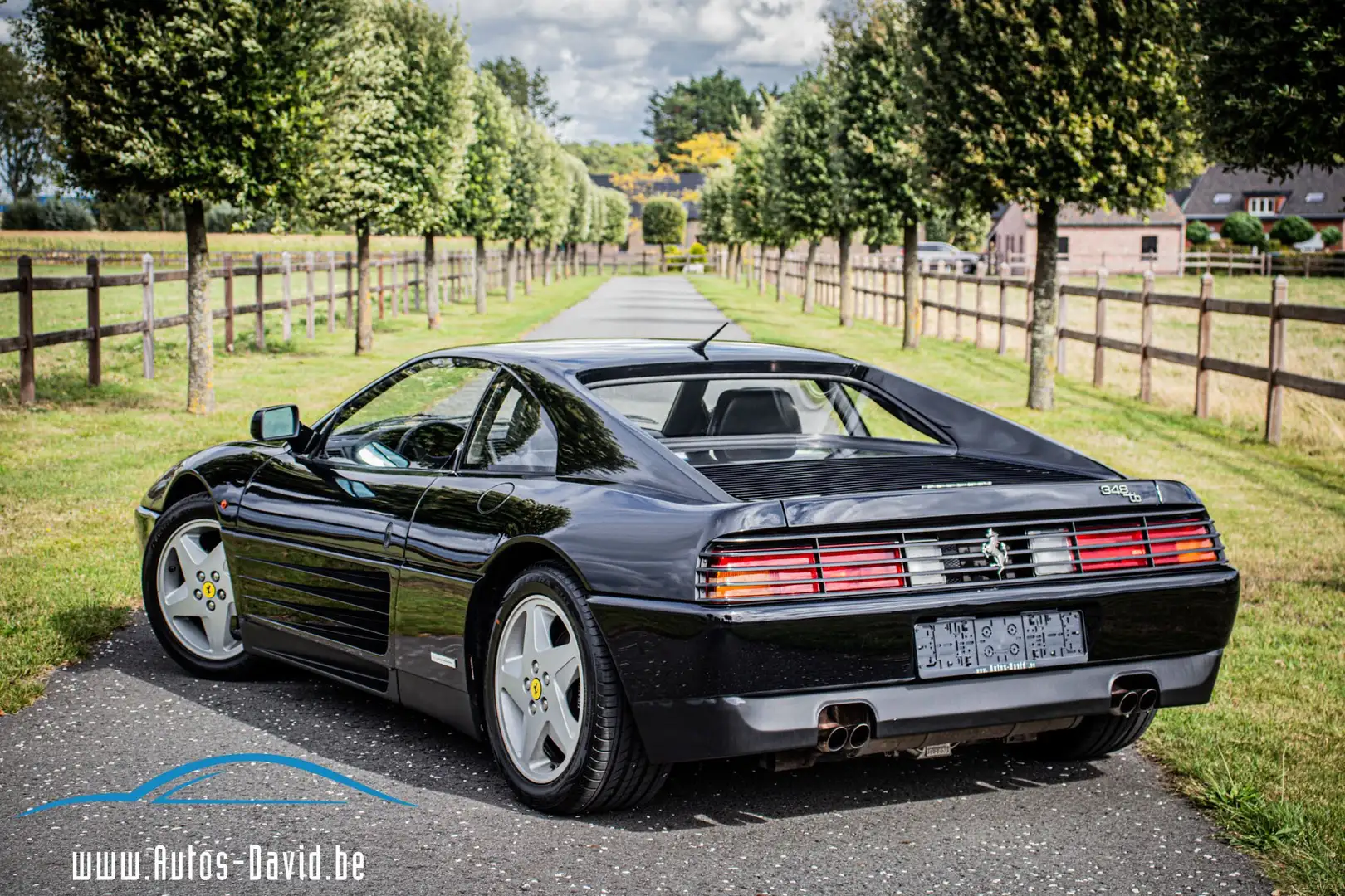 Ferrari 348 TB 3.4 V8 / OLDTIMER / HISTORIEK / VOLLEDER Zwart - 2