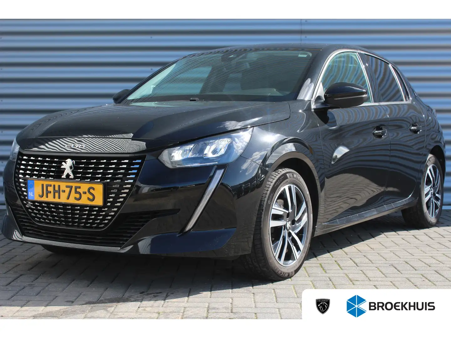 Peugeot 208 1.2 PURETECH 100PK ALLURE PACK / NAVI / LEDER / CL Schwarz - 1