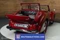 Triumph Roadster 2000 Cabriolet | Route 66 Auctions Czerwony - thumbnail 4