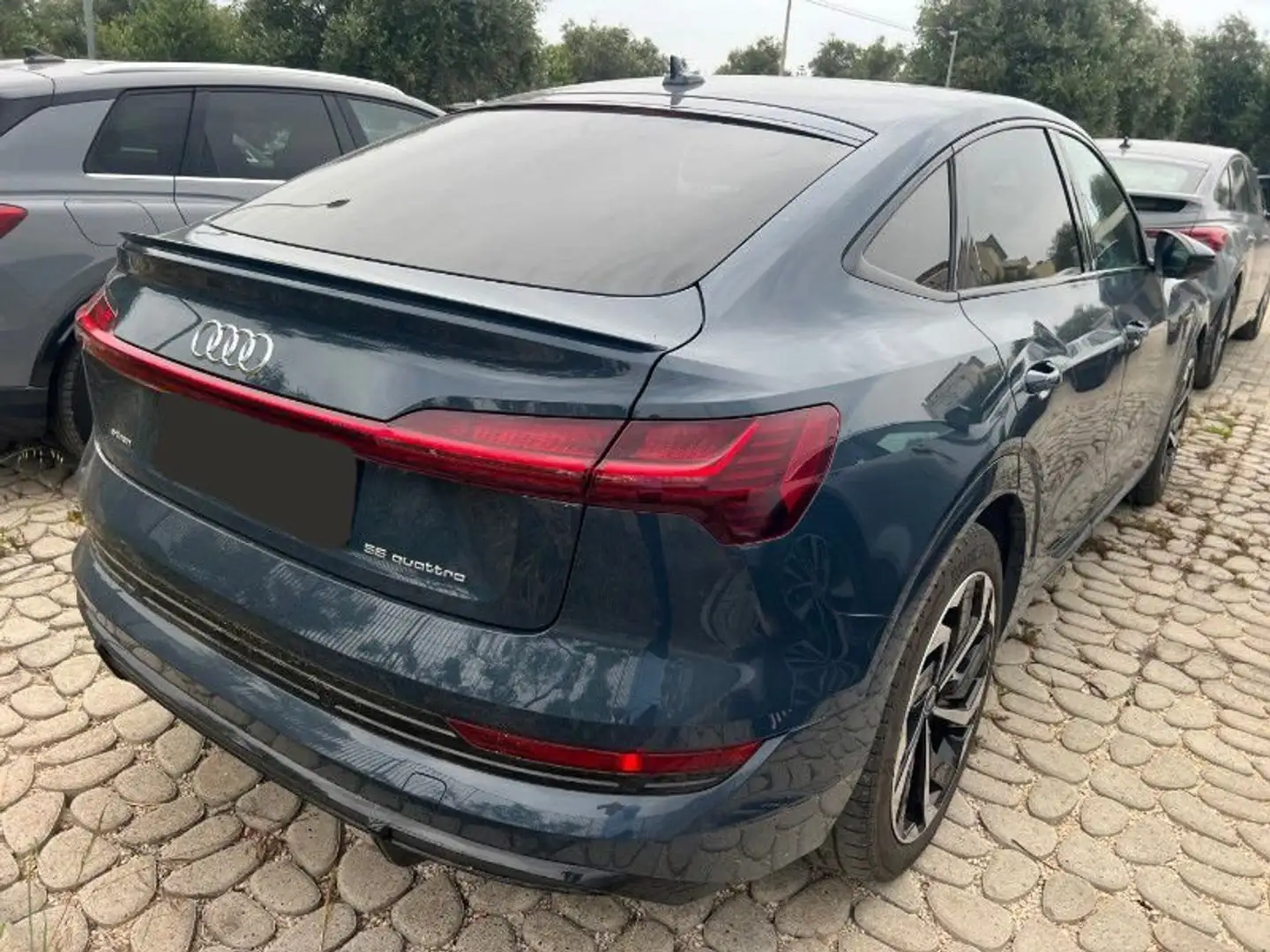 Audi e-tron e-TRON 55 QUATTRO SPK S-LINE MATRIX SOLO 19.000KM! Blu/Azzurro - 2