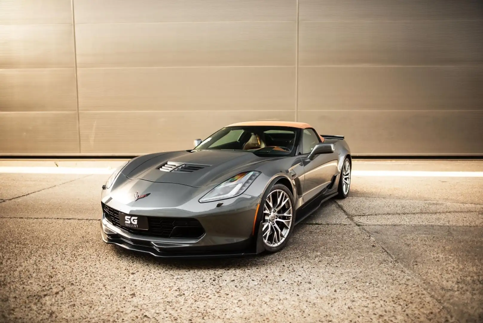Chevrolet CHEVROLET Corvette C7 Descapotable  Manual de 2 Pu Gris - 1