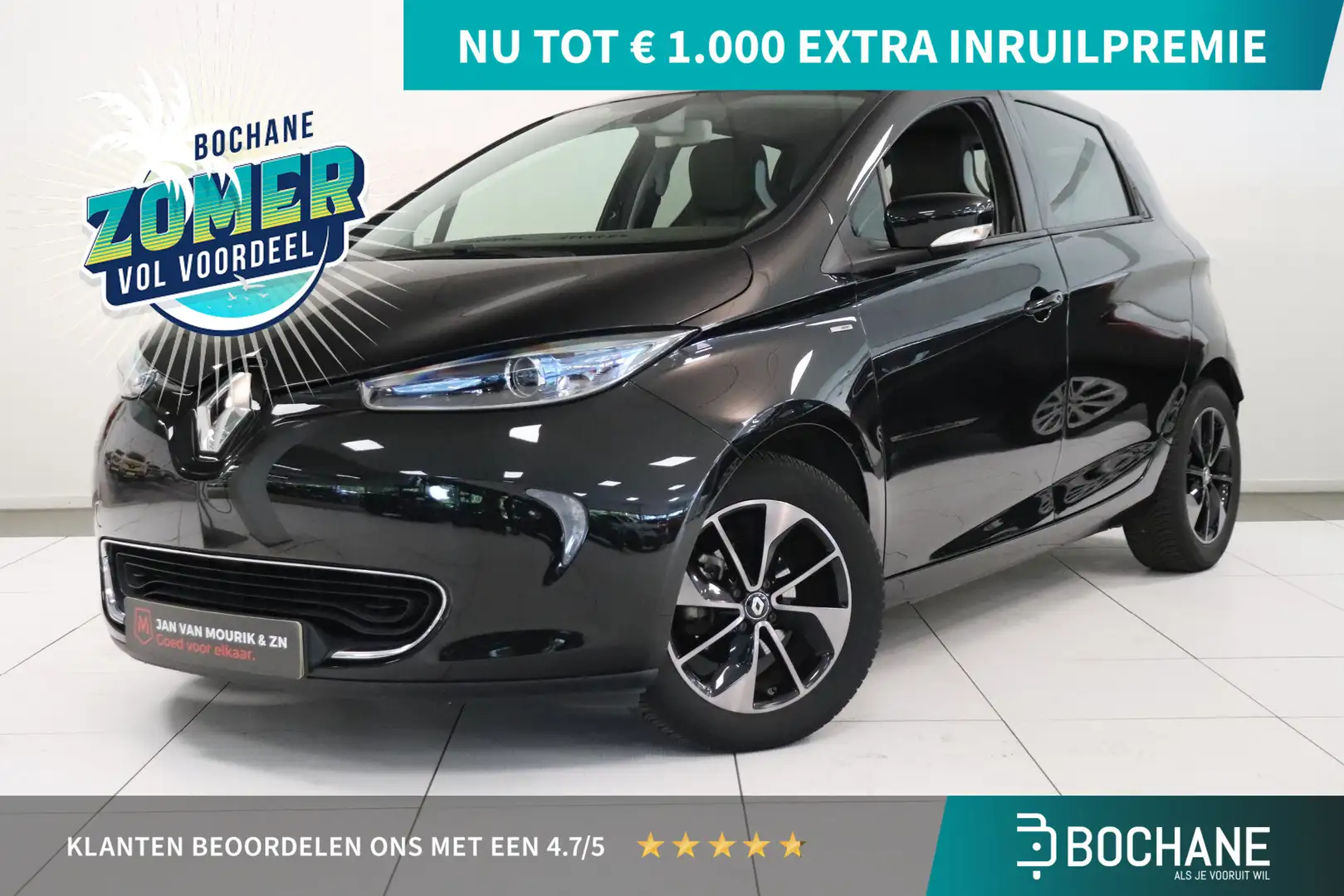 Renault ZOE R90 Bose 41 kWh (met Accu huur) | Camera | Bose au Noir - 1