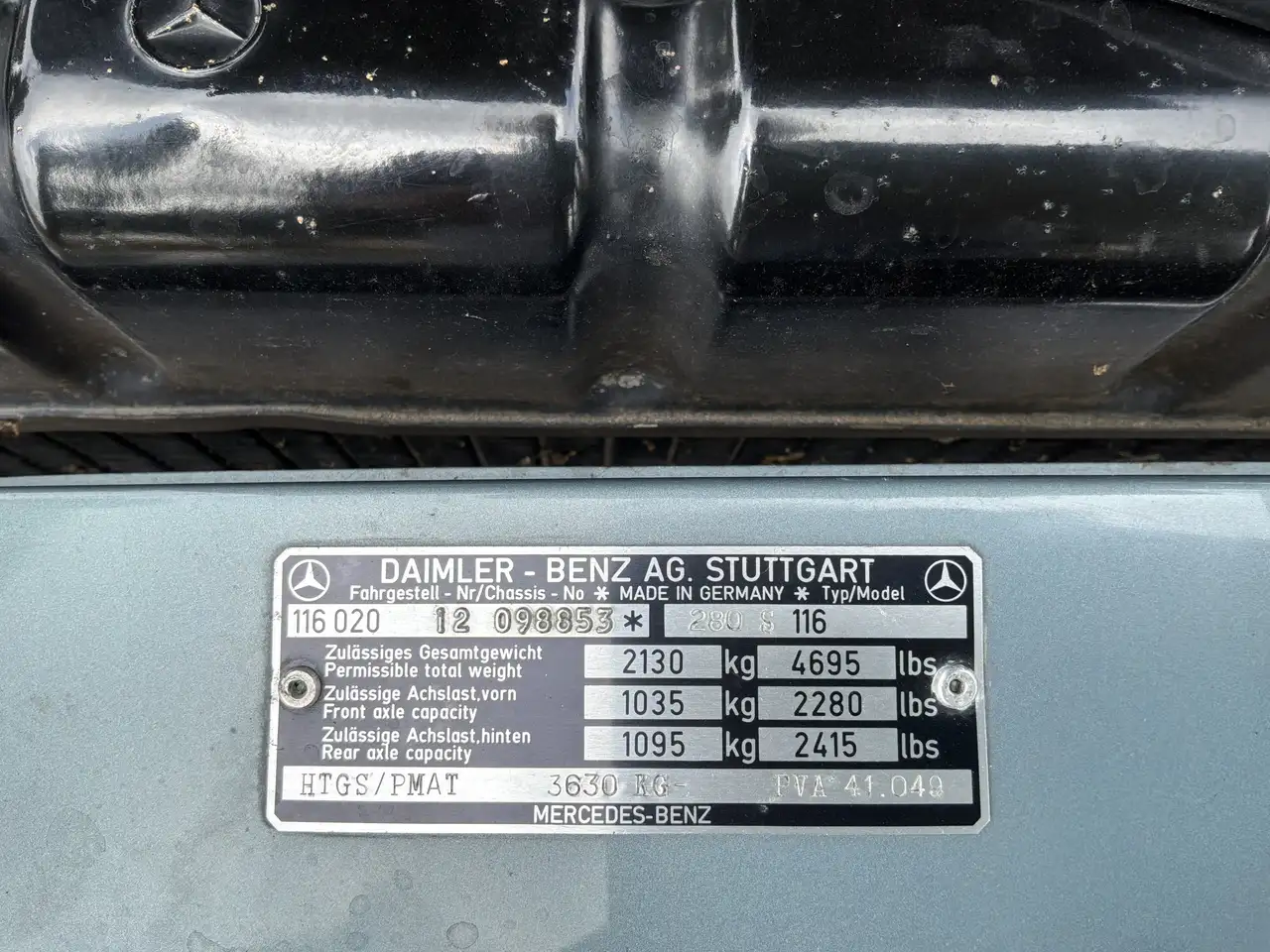 Mercedes-Benz S 280 W116, foto 10