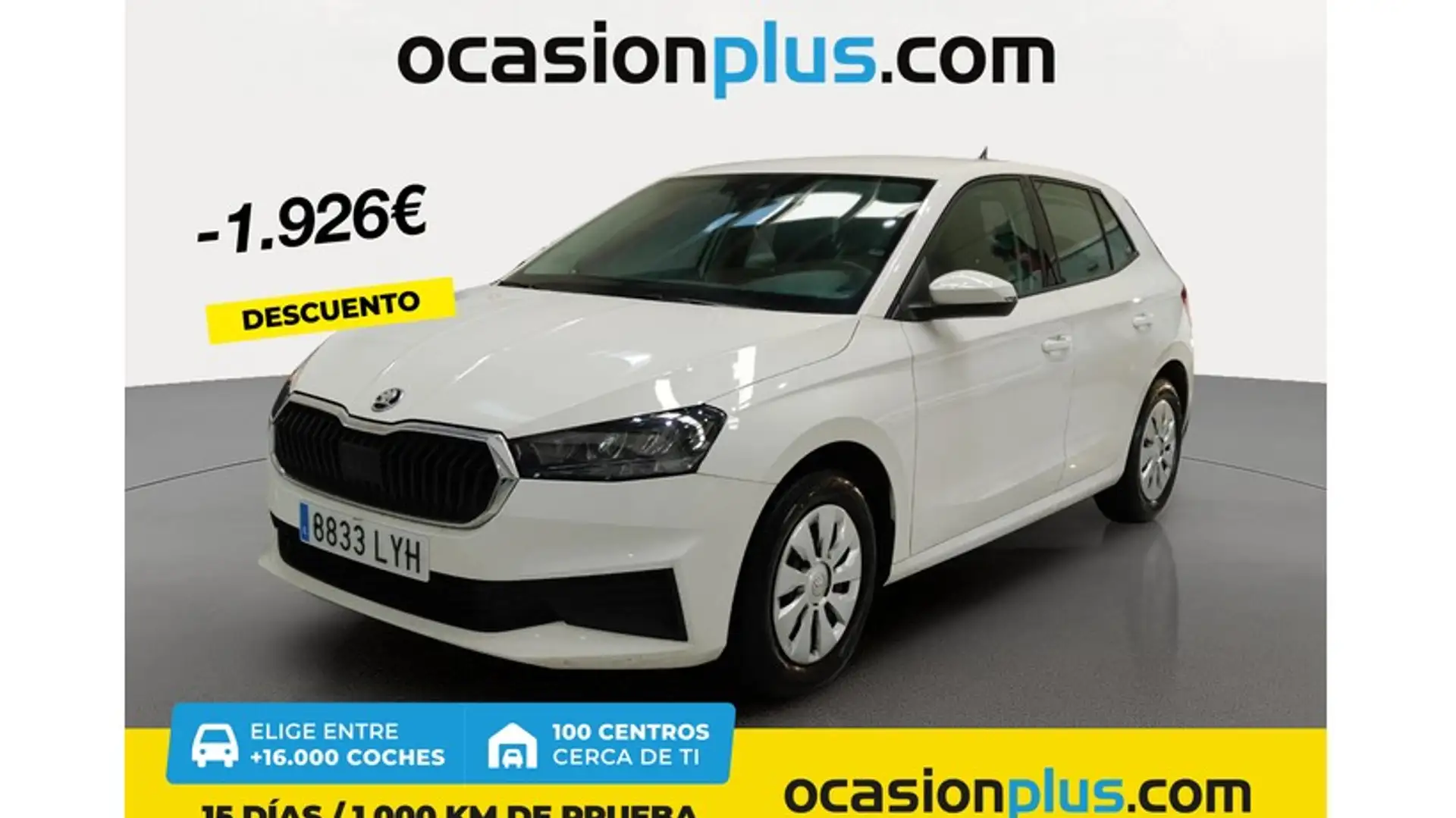 Skoda Fabia 1.0 TSI Active 70kW Blanco - 1