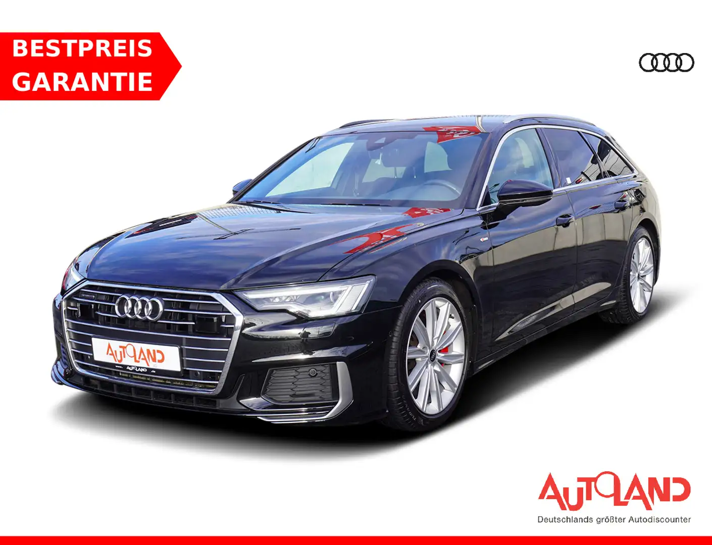 Audi A6 Avant 55 TFSIe qu. 2xS-Line Matrix Navi ACC Schwarz - 1