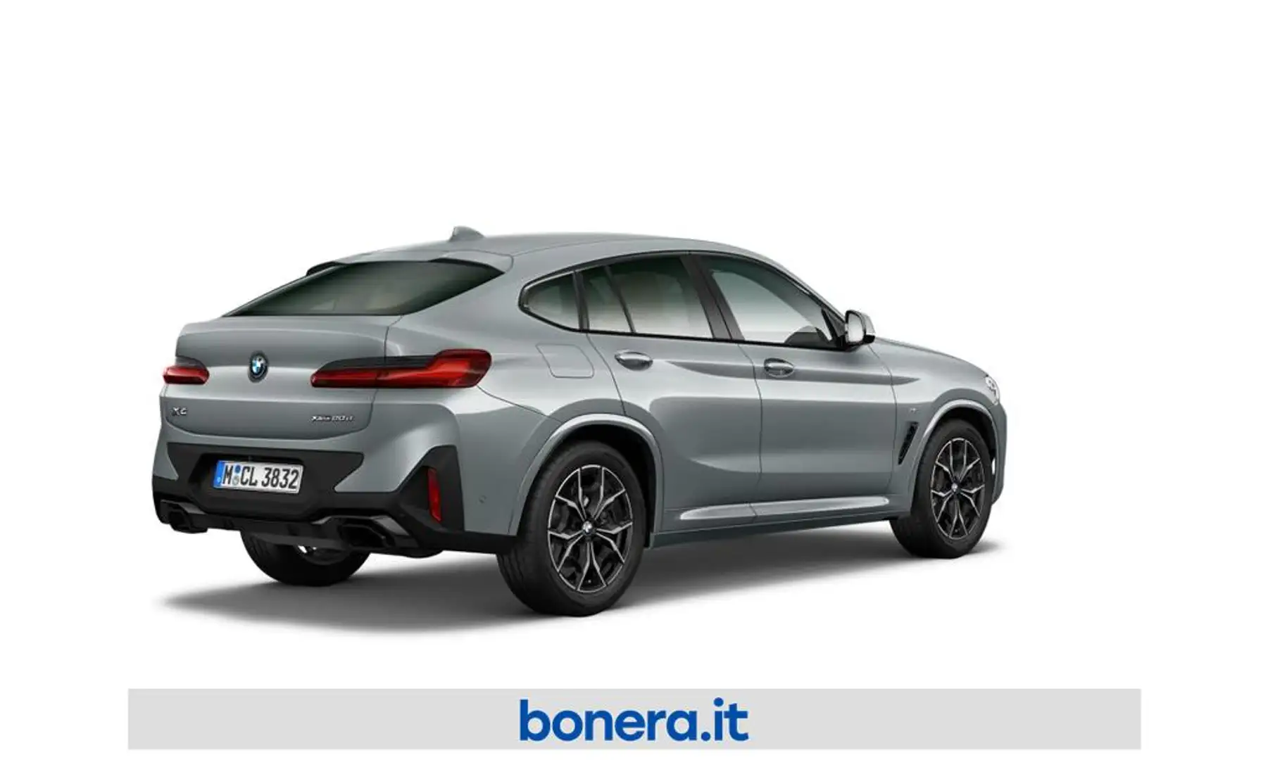 BMW X4 xdrive20d mhev 48V Msport auto Grigio - 2