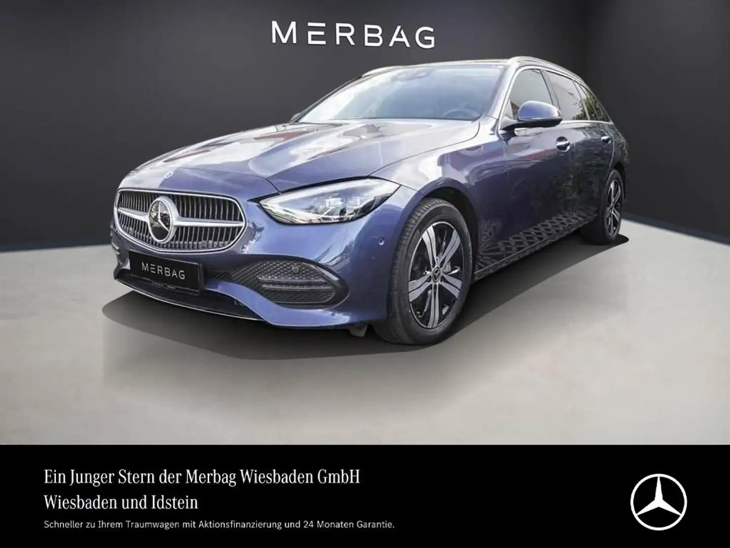 Mercedes-Benz C 300 e T AVANTGARDE DISTRONIC HUD MEMORY LED Azul - 1