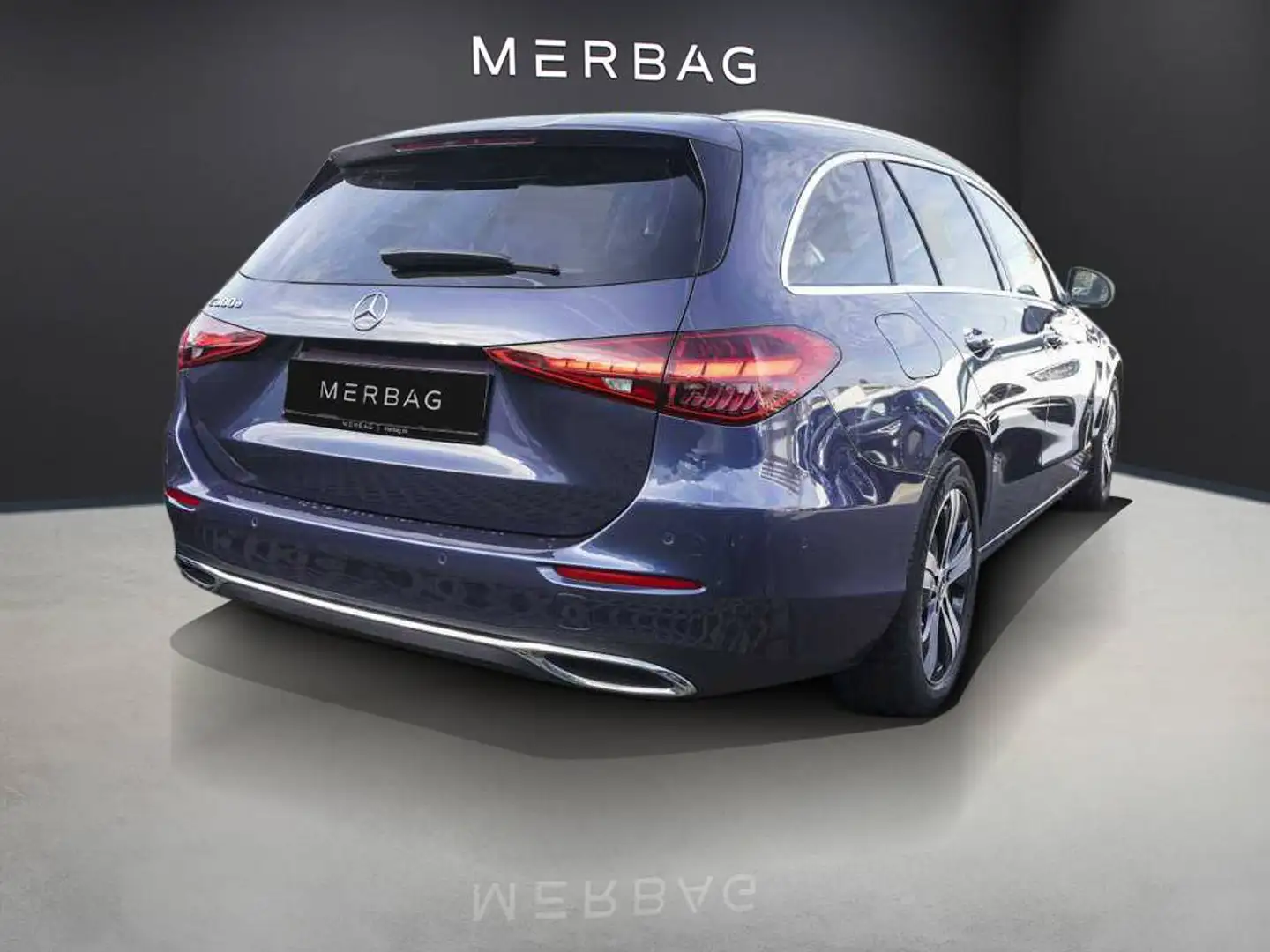 Mercedes-Benz C 300 e T AVANTGARDE DISTRONIC HUD MEMORY LED Azul - 2