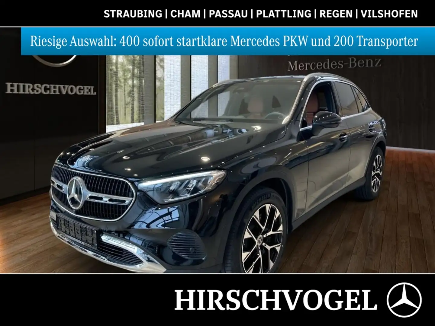 Mercedes-Benz GLC 200 4M EDITION AVANTGARDE+AHK+DISTRON+Memory Schwarz - 1