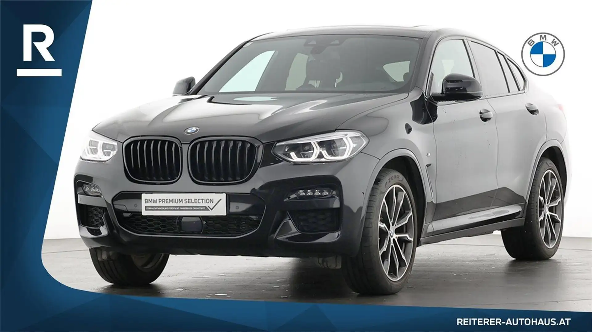 BMW X4 xDrive 20d Czarny - 1