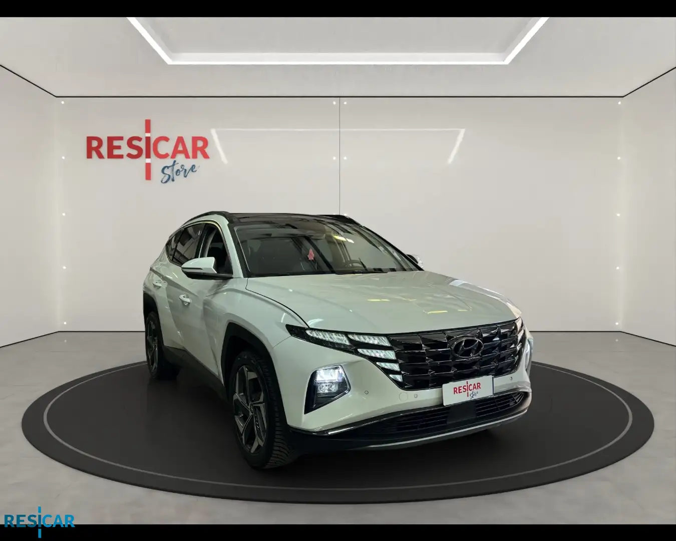Hyundai TUCSON 1.6 HEV Exellence Leather Pack Bianco - 1