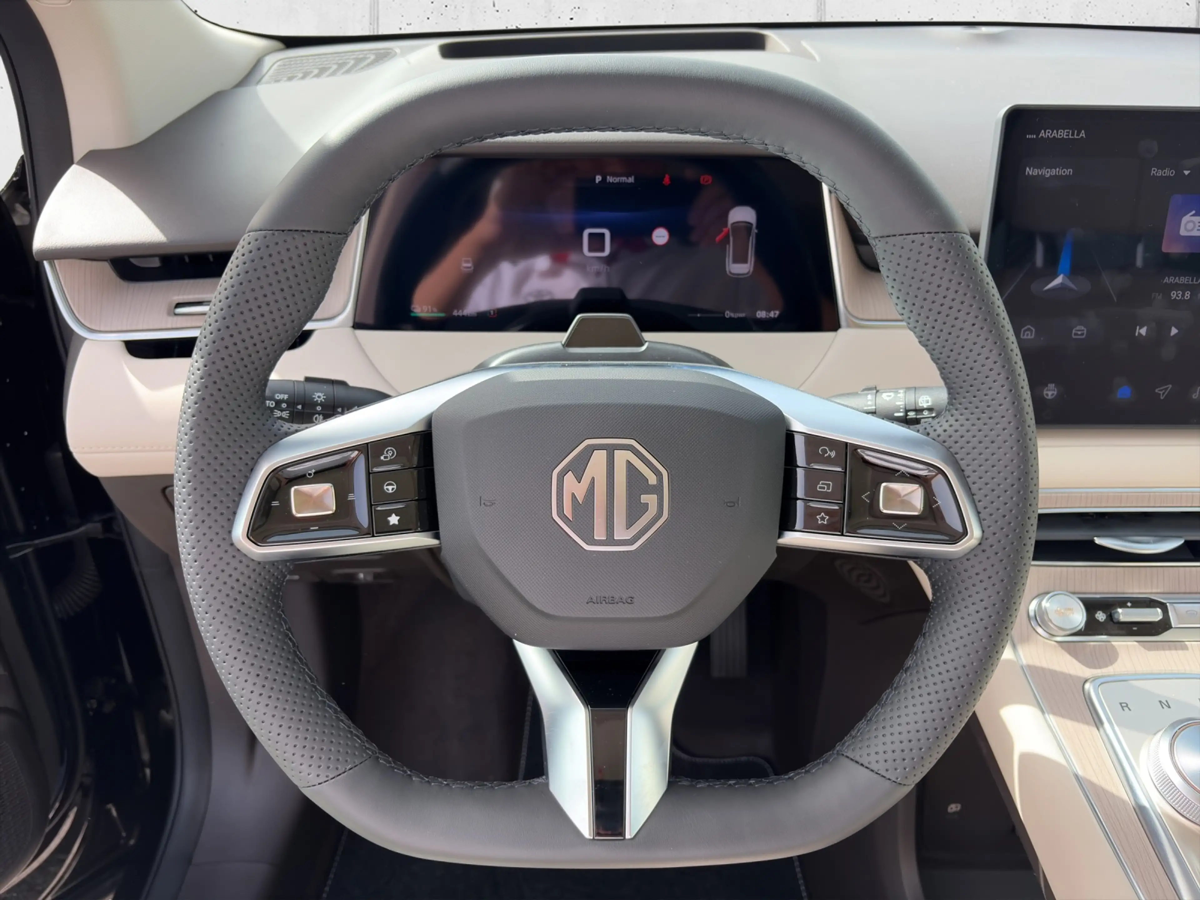 MG MGS6 EV MG S6 EV Luxury 2WD 77 kWh 530 km - Leder beige — photo 11