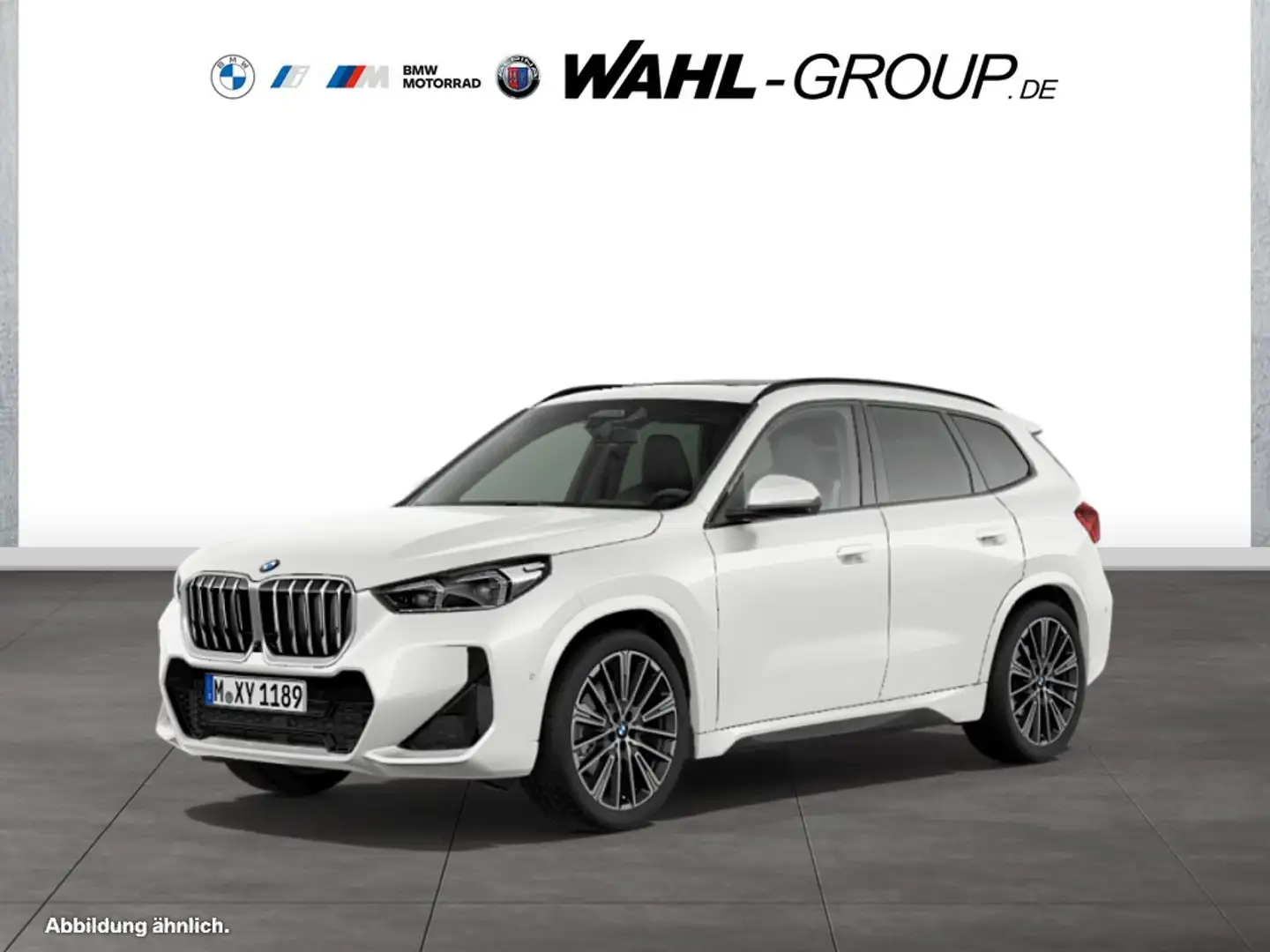 BMW X1 xDrive23d M SPORT LC PROF PANO HUD E-SITZE   HIFI Blanc - 1