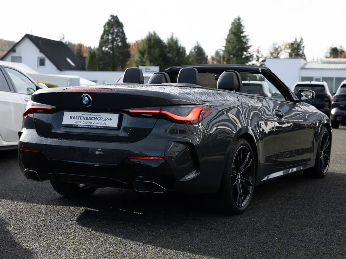 BMW 440 Mi Cabrio xDrive HUD LASER LED ACC NAVI Grau - 2