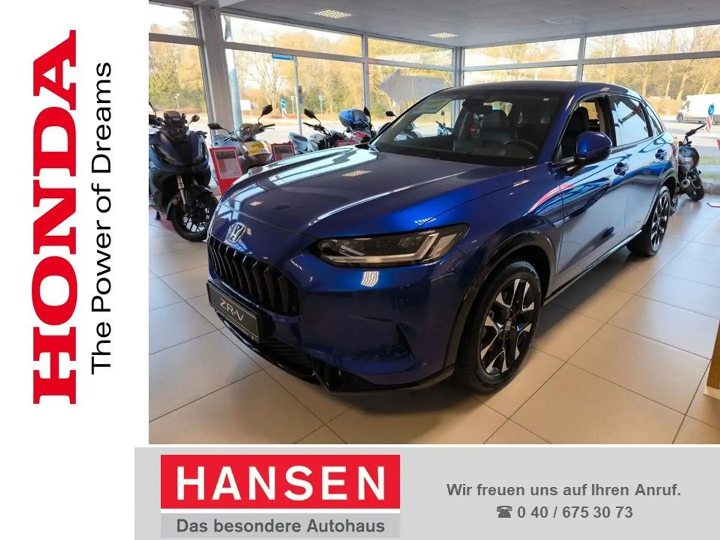 Honda ZR-V e:HEV Advance MJ 2024 Blau - 1