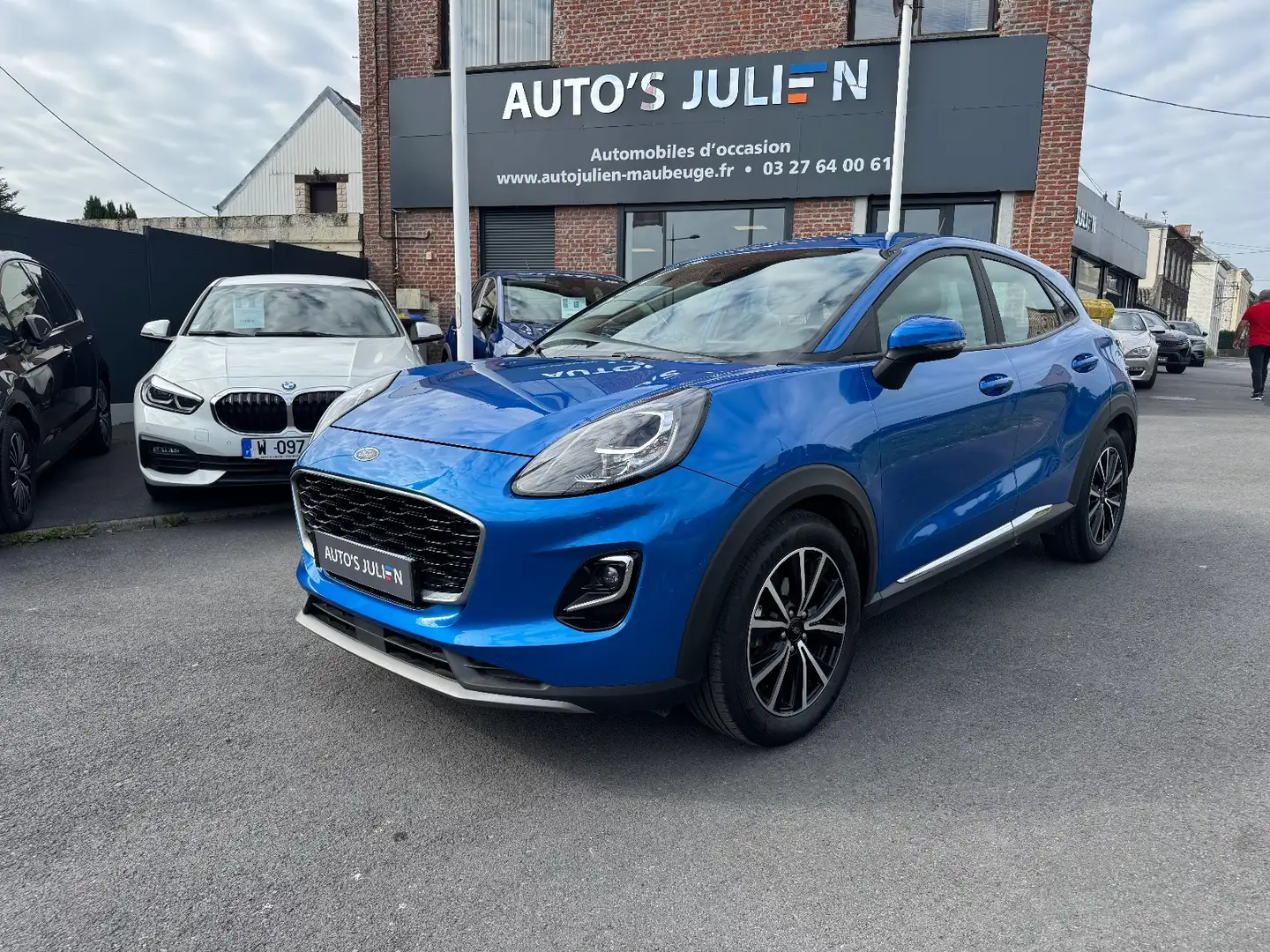 Ford Puma Titanium Bleu - 1