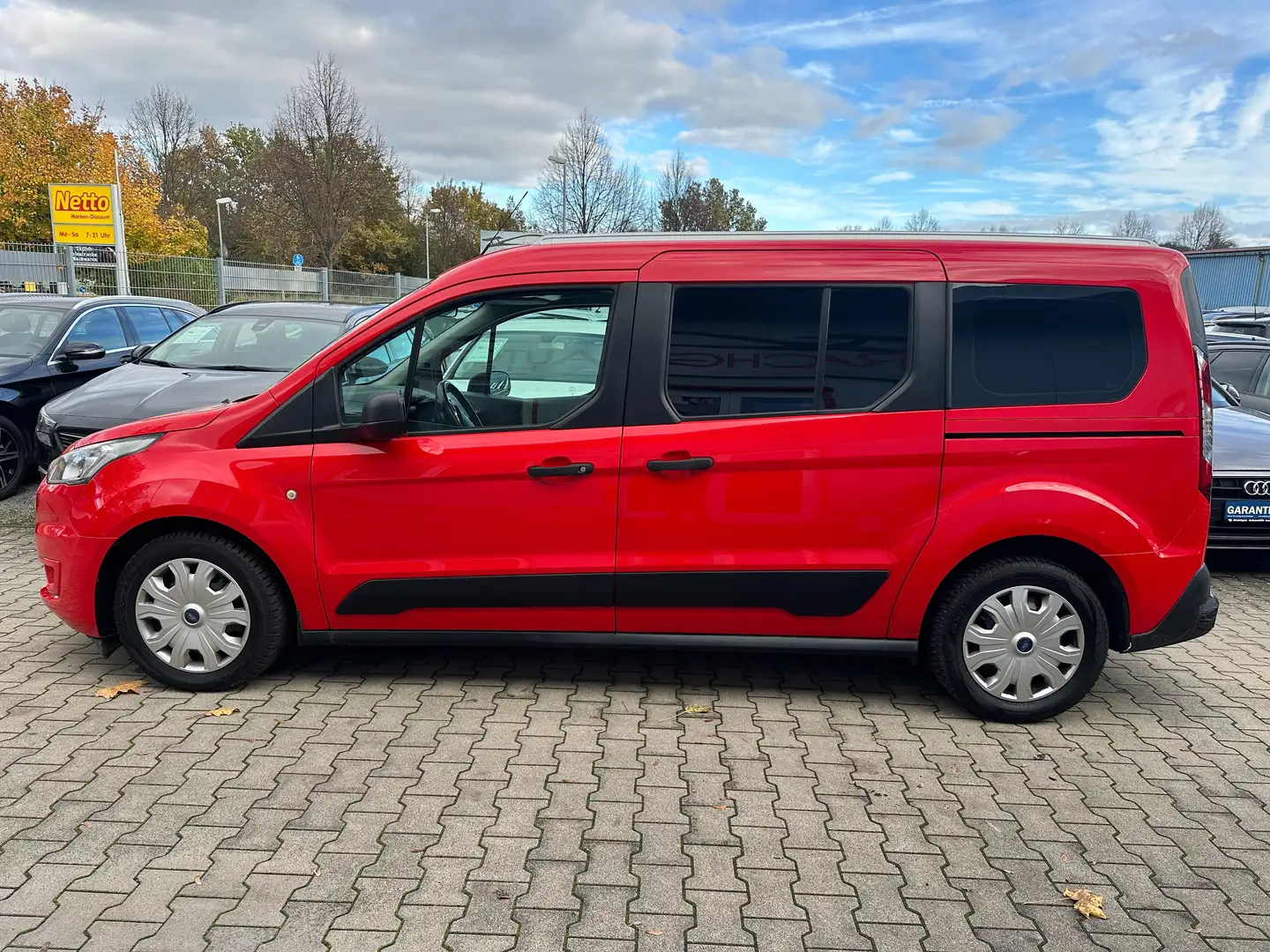 Ford Tourneo Connect 1.5 EcoBlue L2-Maxi*7-Sitze*Kamera*Navi*Klima*Park Rot - 2