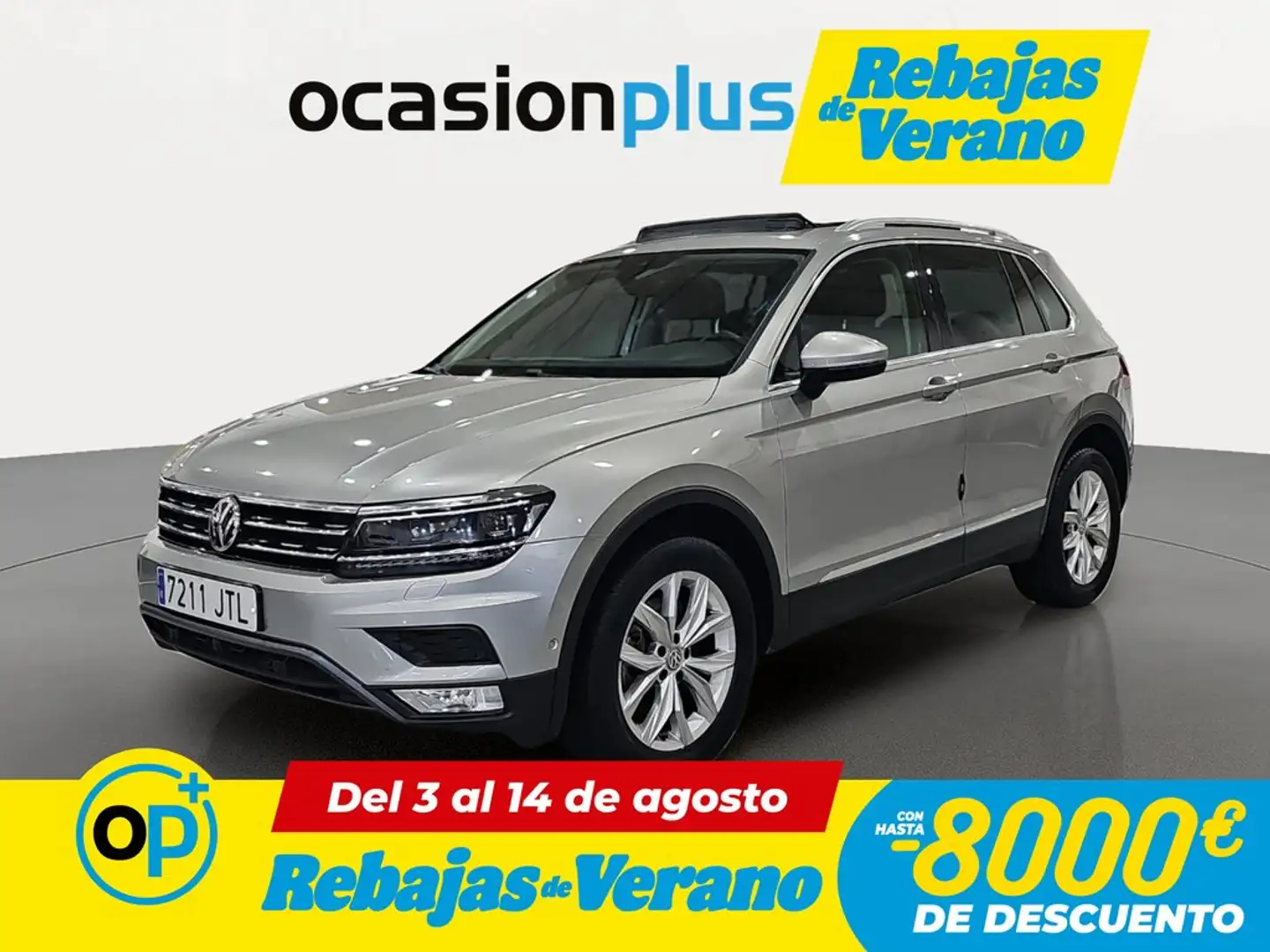 Volkswagen Tiguan 2.0TDI Sport 4Motion DSG 140kW Gris - 1