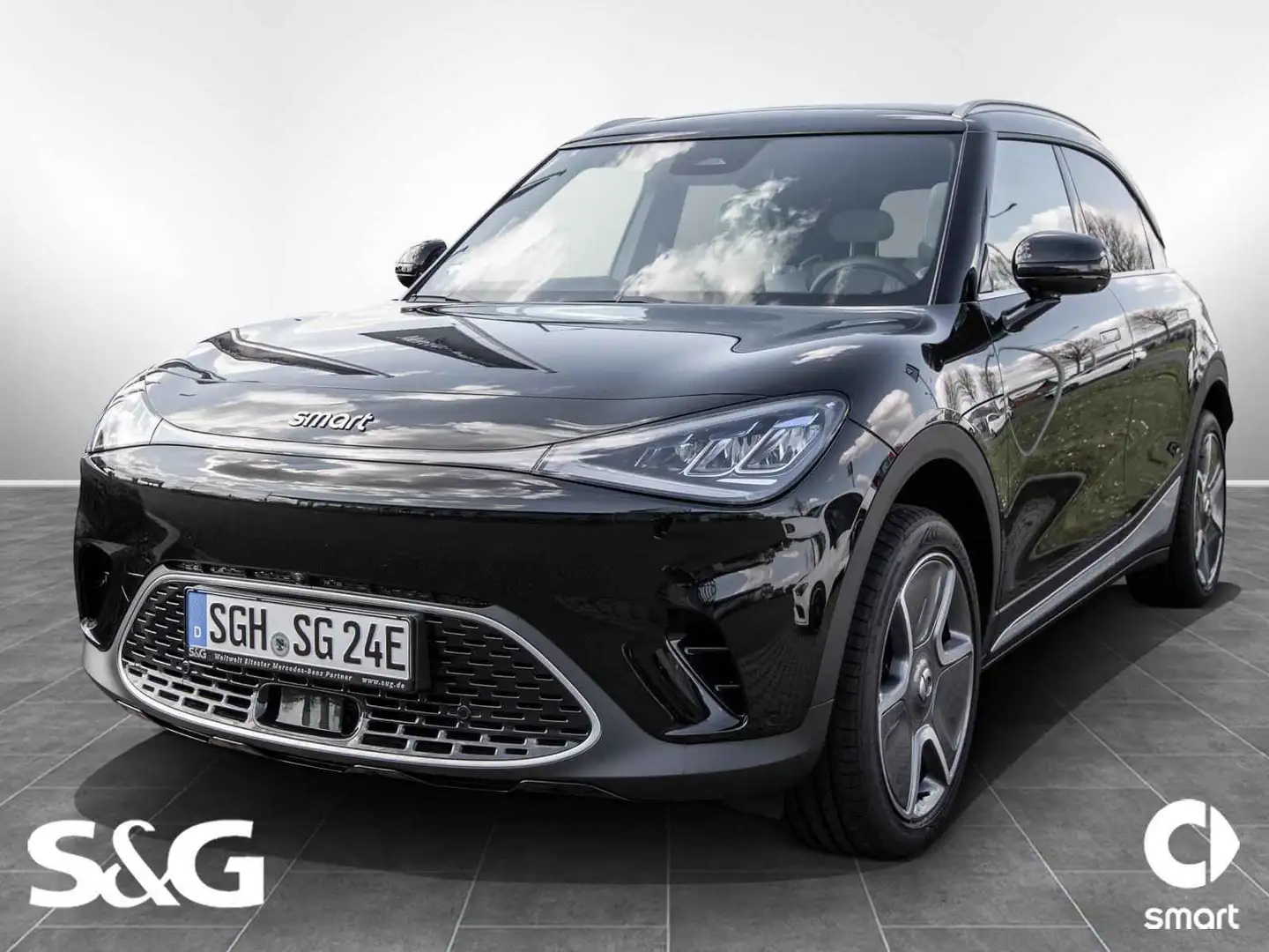 smart #1 PRO+ Navigation+Totwinkel+Smartphoneintegrati Negro - 1