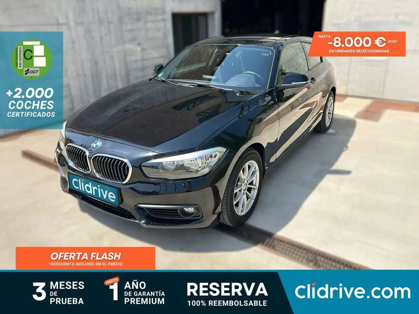 BMW 118 118i Negro - 1