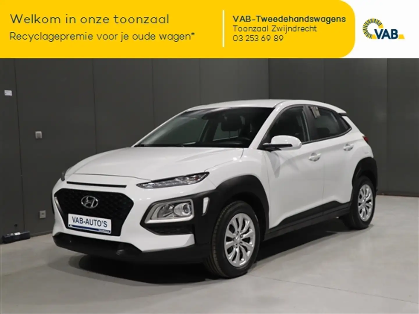 Hyundai KONA 1.0 DOHC -TCI/GDI KAPPA Wit - 1