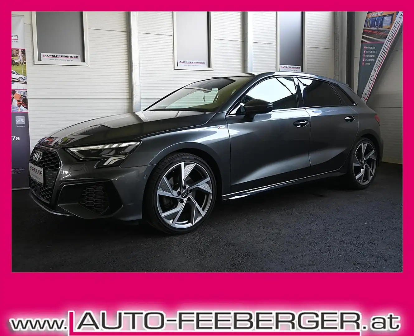 Audi A3 SB 35 TFSI S-line S-tronic S-line,ACC Tempomat... Grigio - 1